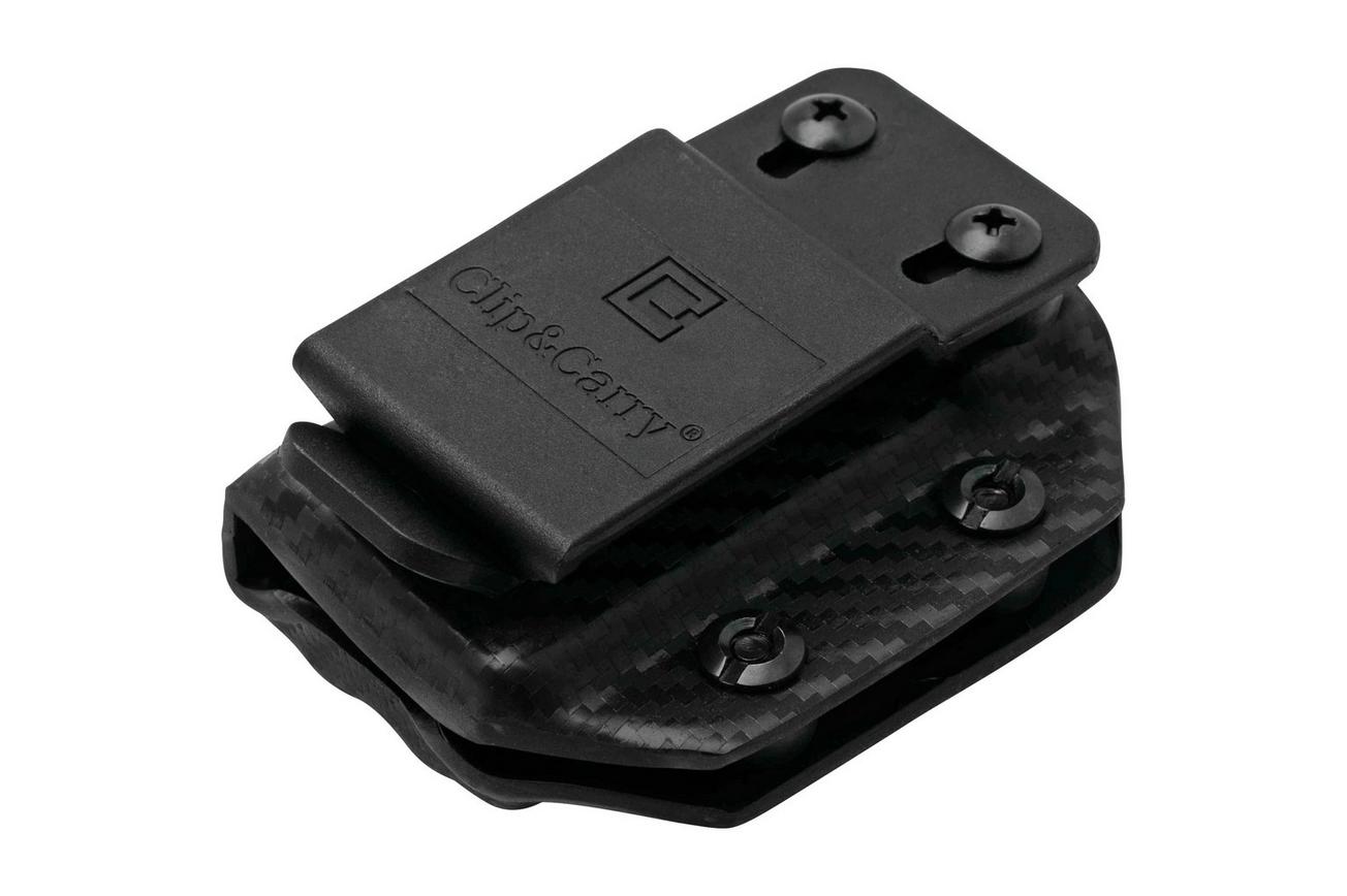 Clip And Carry Kydex Sheath Victorinox SwissTool, Carbon Fiber Black VSTOOL-CF-BLK riemholster