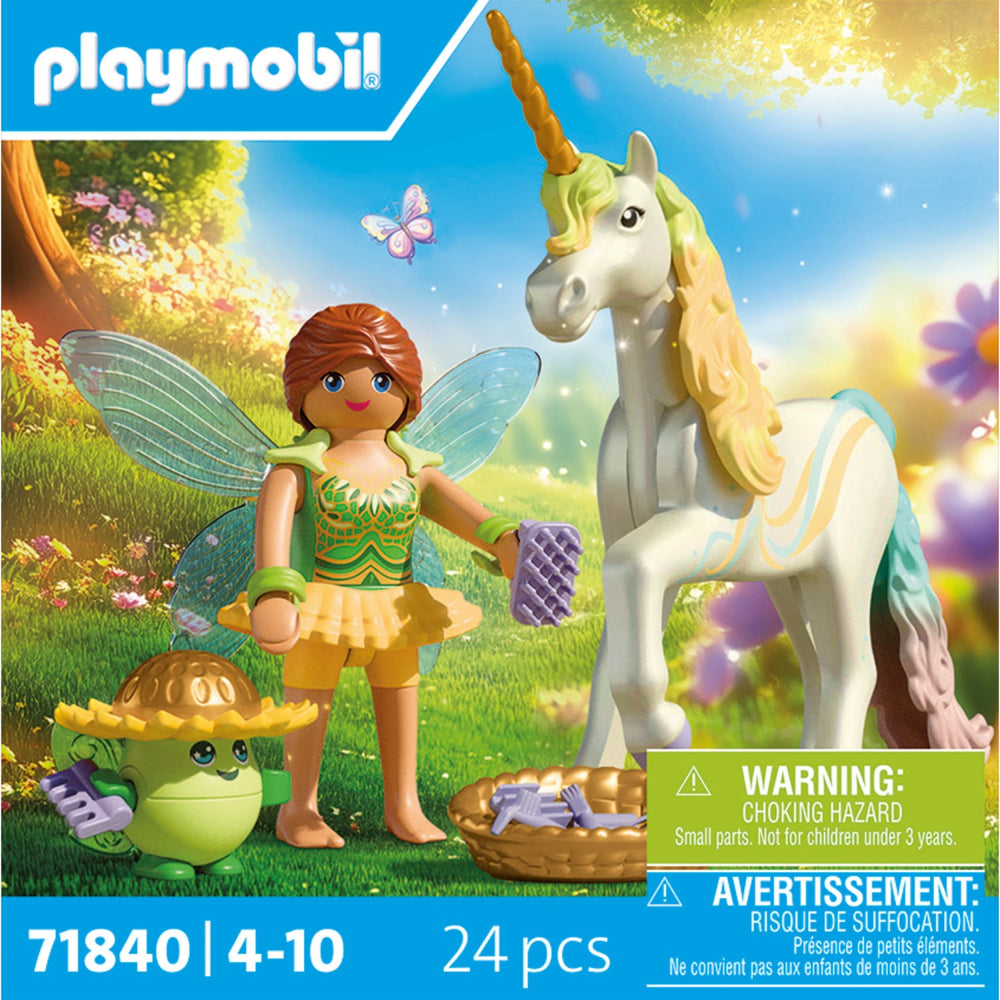 Køb Playmobil® Collectible Unicorn: Rainbow Flower With Fe