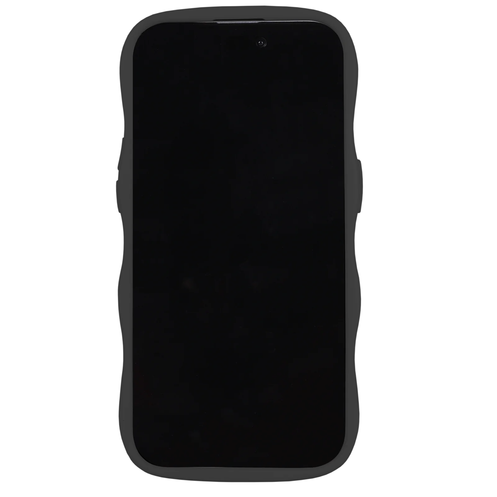 Holdit  Wavy iPhone cover - Black/Mirror