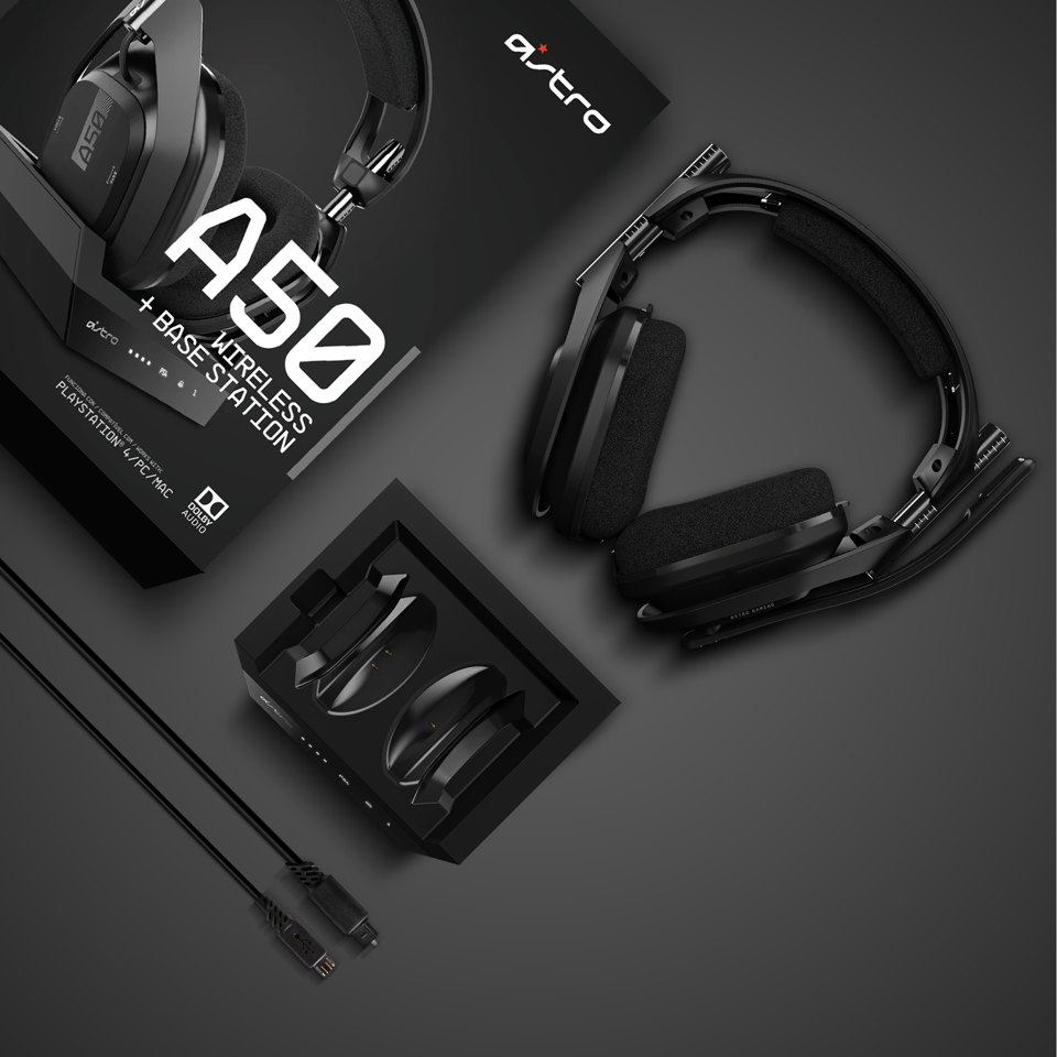 Astro - A50 Wireless + Base Station for PS4/PC - GEN4 & Need for Speed Hot Pursuit Remaster PS4- Bundle