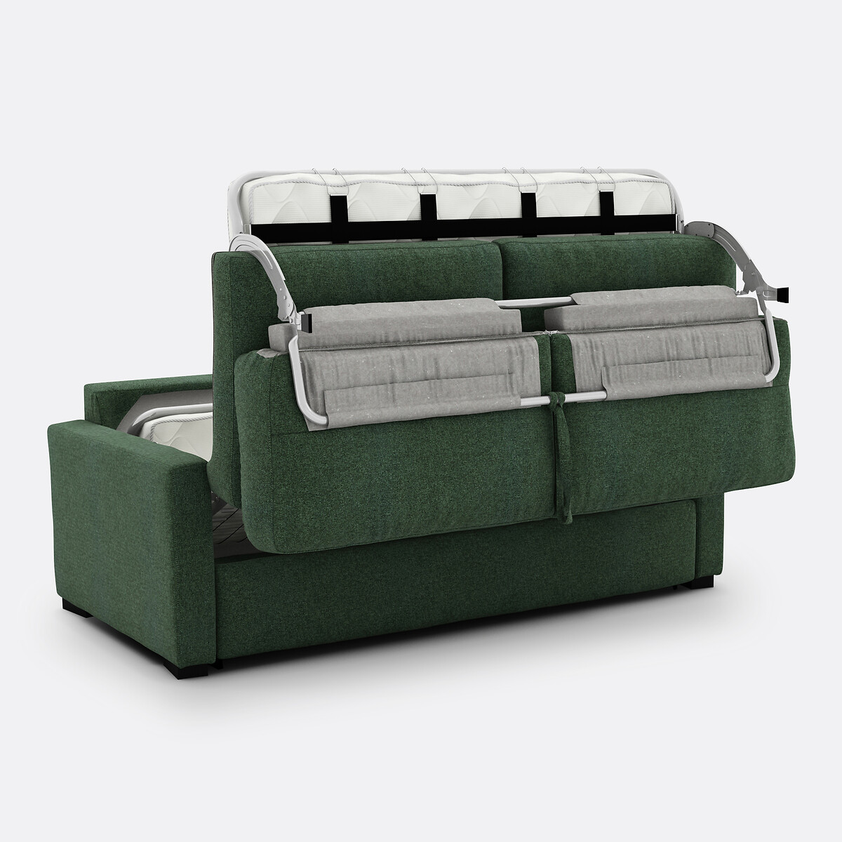 LA REDOUTE INTERIORS<br>Sofá cama de poliéster, Bultex, Timor