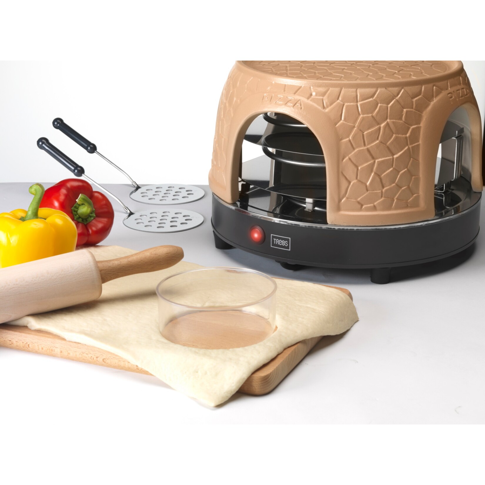 Trebs 99392 - Pizzaofen für 8 Personen - Pizza-Raclette