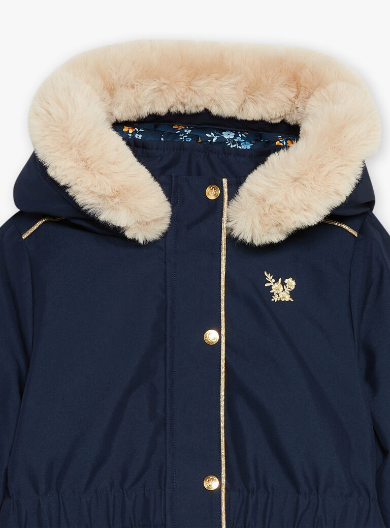Parka Bleu marine