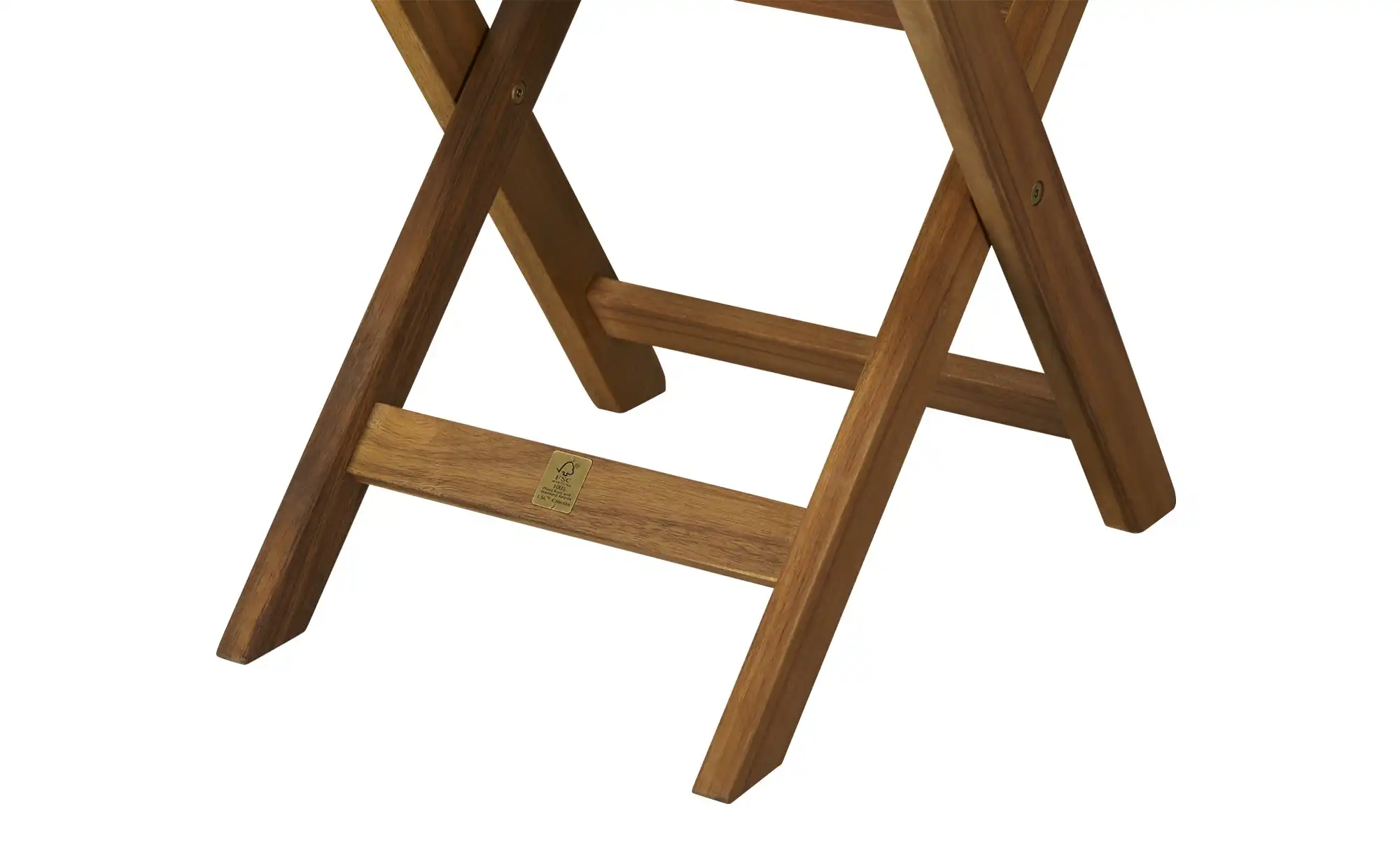 Balkonklappstuhl 2er-Set aus Akazienholz Java