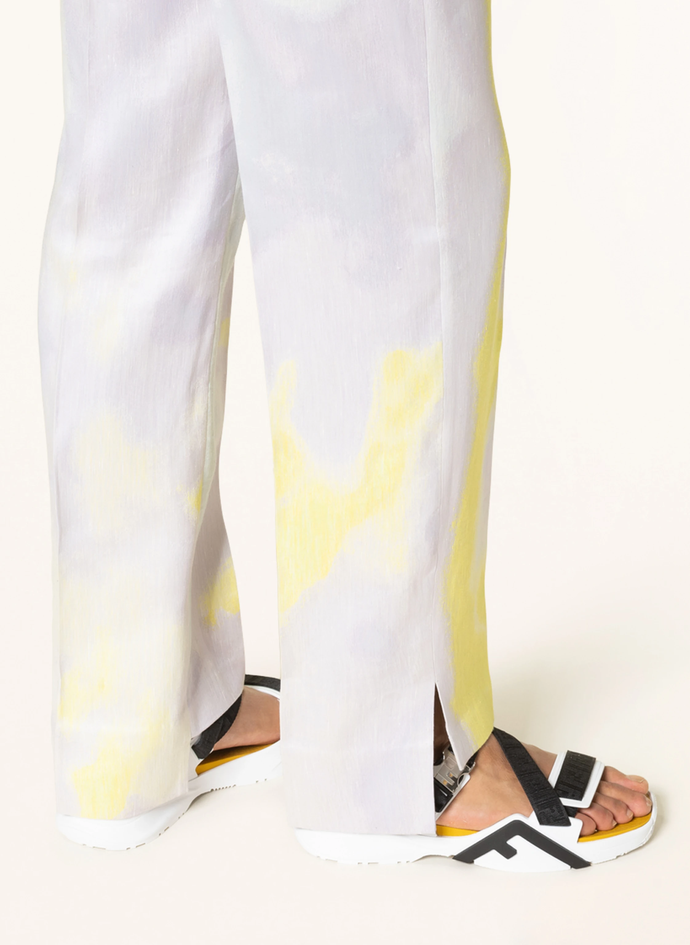 FENDI Hose Regular Fit mit Leinen