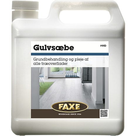 FAXE gulvsæbe 2,5 liter - hvid