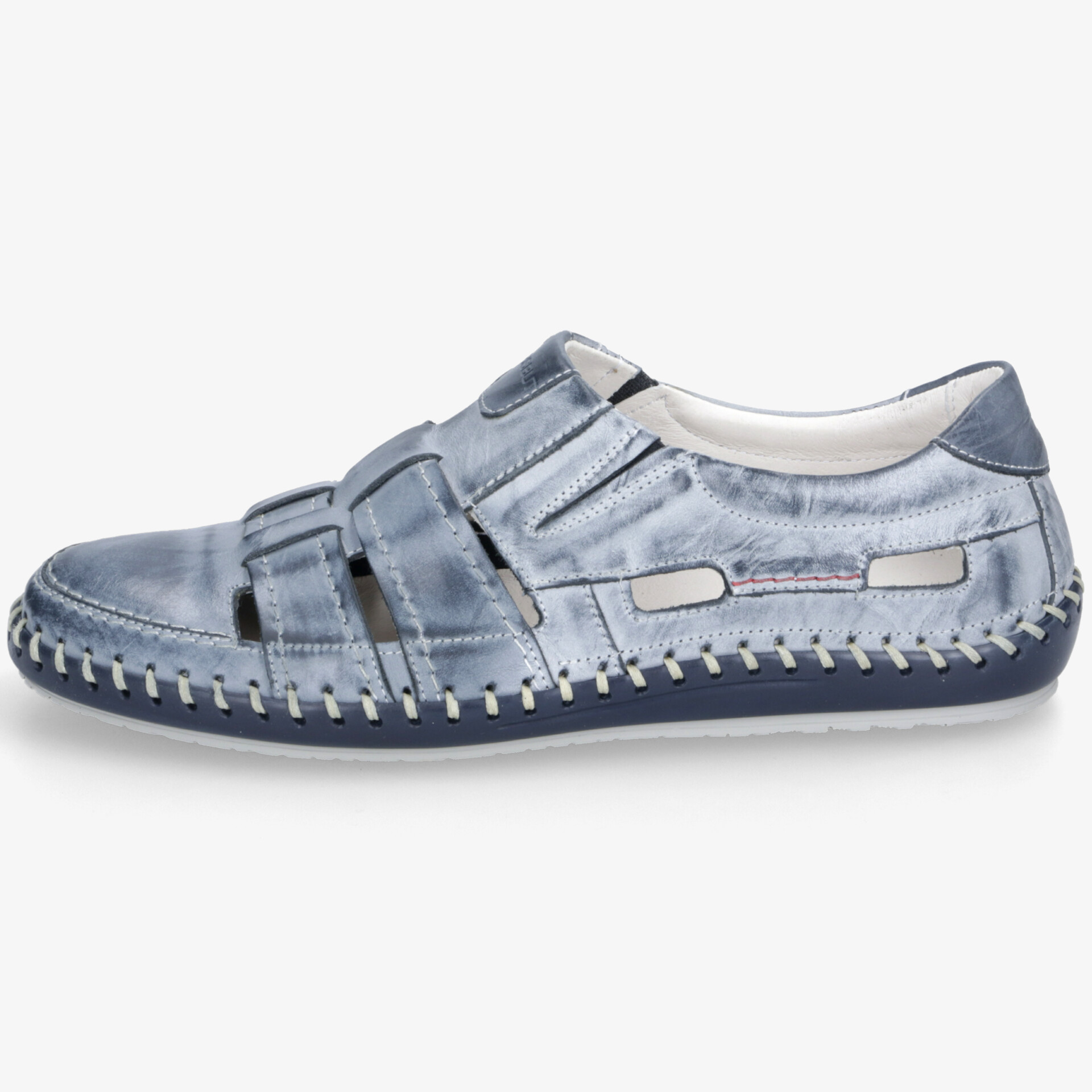 KRISBUT Herren Slipper grau