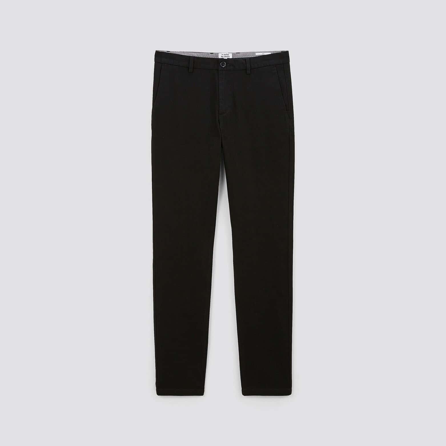 Pantalon chino slim urbain 'le parfait by JULES' Noir