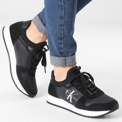 Baskets Femme Runner Sock 0840 Black