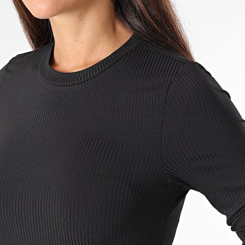 Robe Manches Longues Femme Litsi Noir