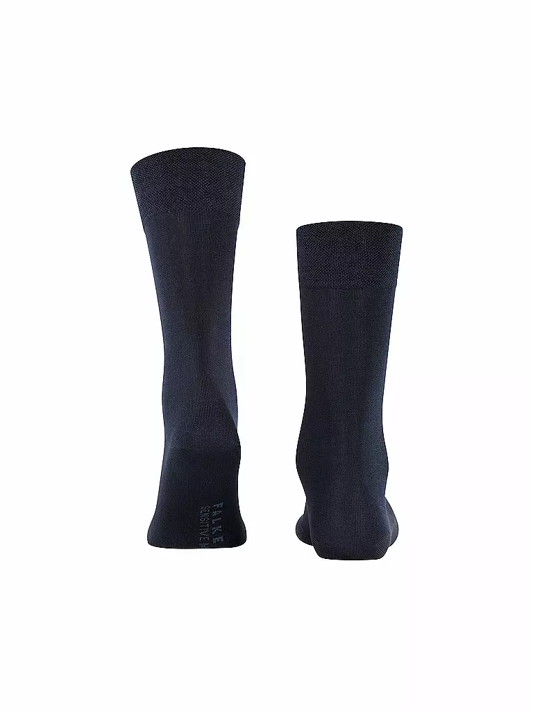 FALKE Herren Socken Sensitive Malaga dark navy dunkelblau