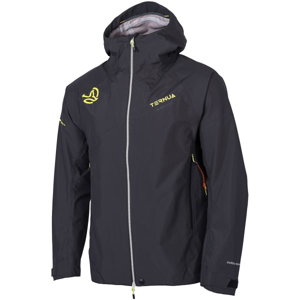 Veste ski de randonnée TERNUA ADVANCE JKT M BLACK/ACID LIME