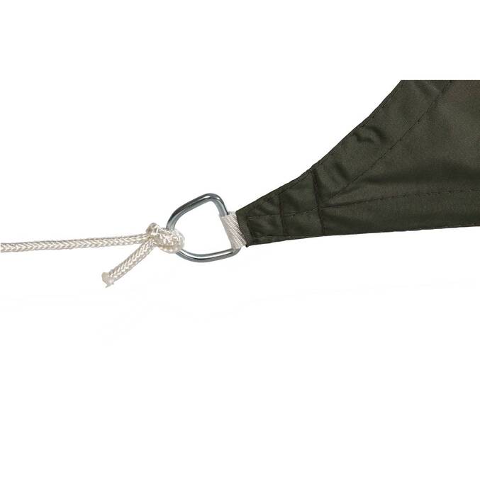 Voile d'ombrage rectangulaire CURACAO Ardoise