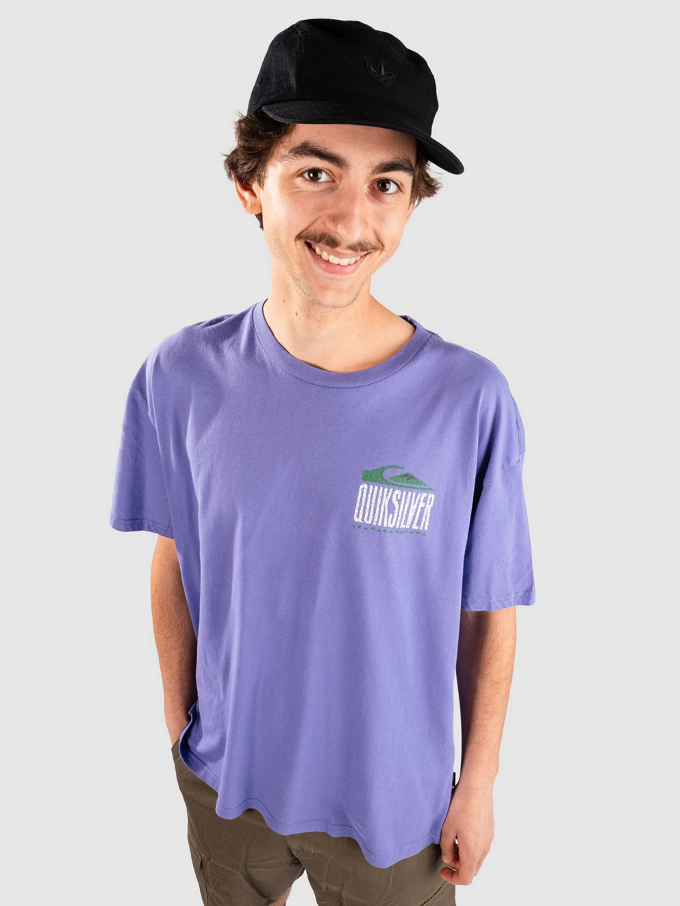 Quiksilver World Force T-Shirt dusted peri