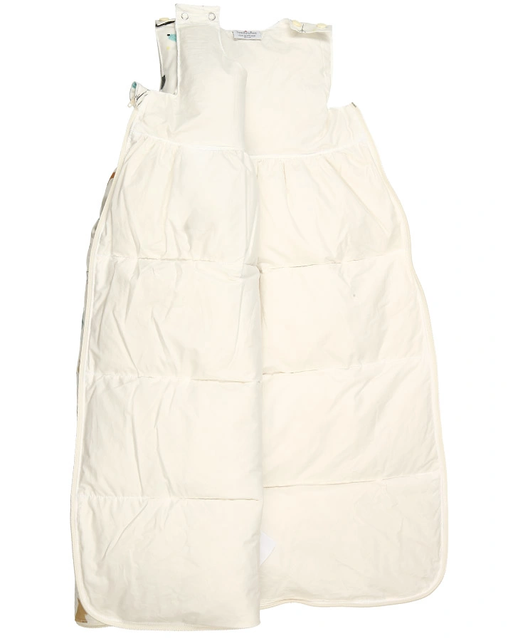 Daunen-Schlafsack BUNTE HUNDE in bunt/weiß