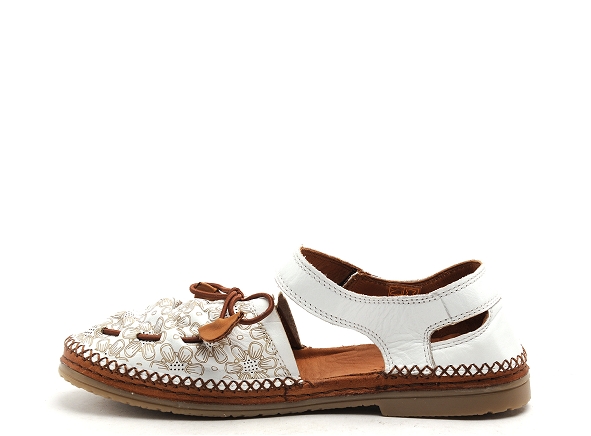 Coco abricot basses femme sabal blanc
