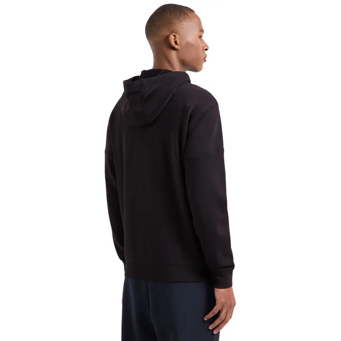 EA7 Logo Series Hooded Cotton Sweatvest Heren
