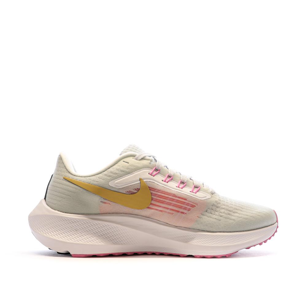 Nike Chaussures de running Grises/Rose Femme Nike Zoom Pegasus
