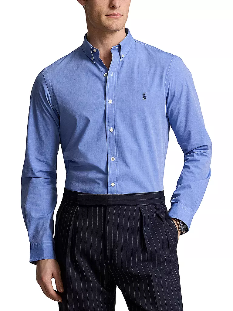POLO RALPH LAUREN Hemd Slim Fit hellblau