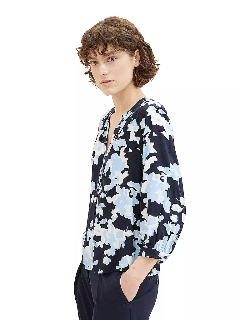 TOM TAILOR Bluse blau