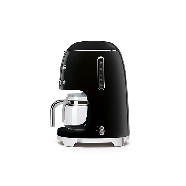 Machine à café filtre noir 10 tasses 1050 W DCF01BLEU Smeg