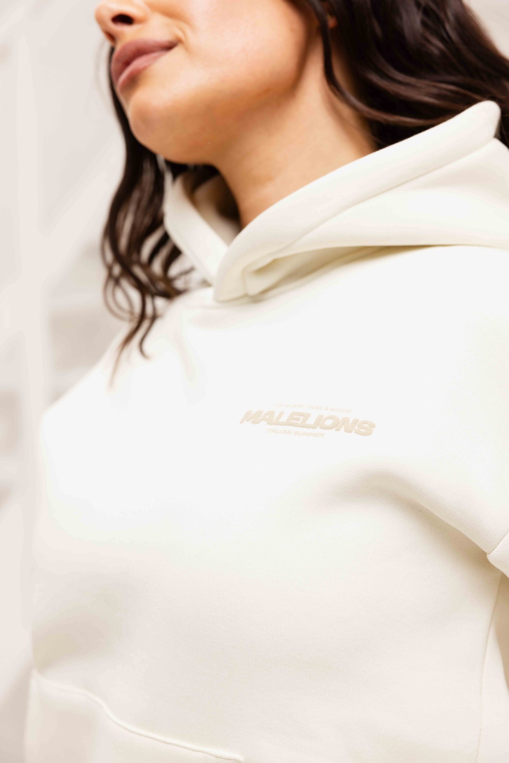 Malelions Italian Summer Trainingspak Dames Beige
