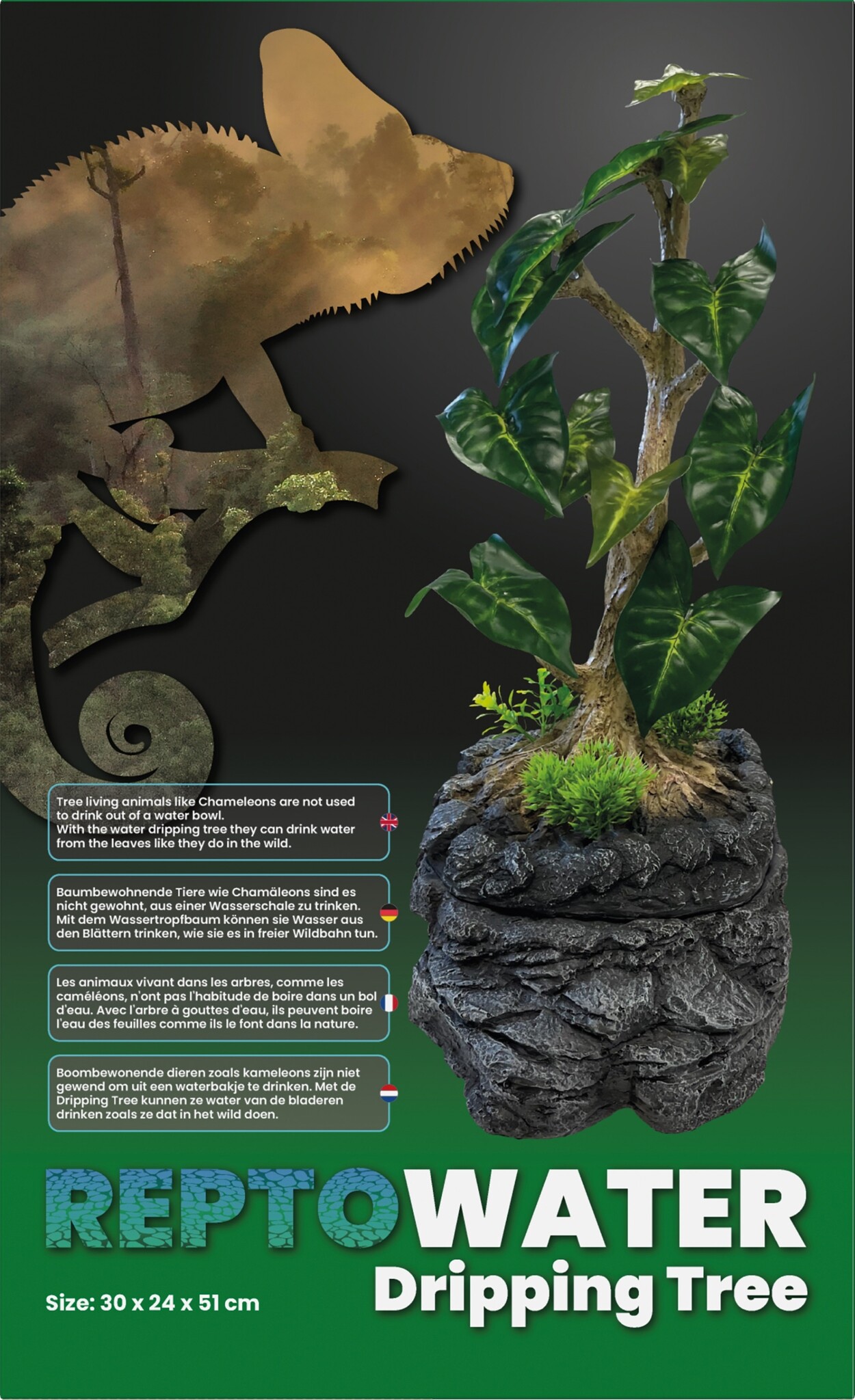 Repto Terrarium Water Dripping Tree