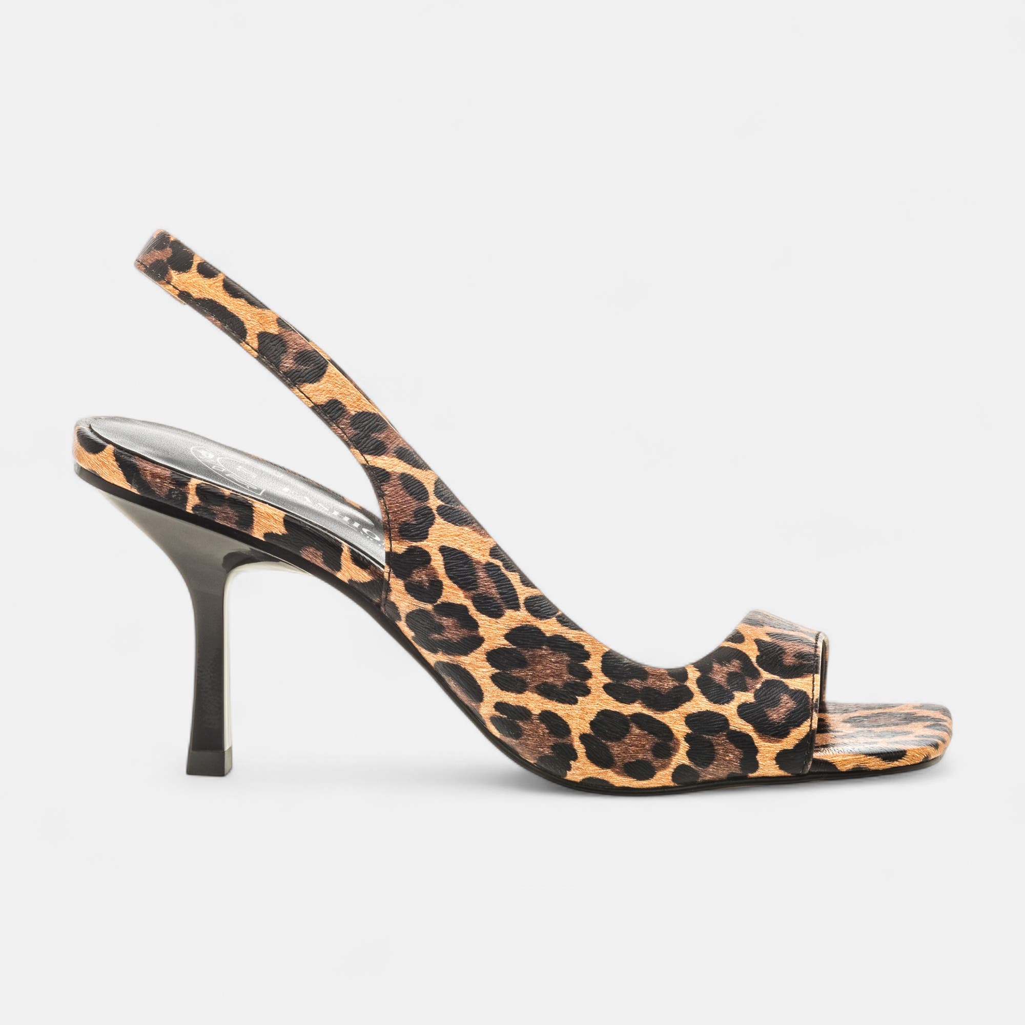 Nu-pieds à talon Femme camel