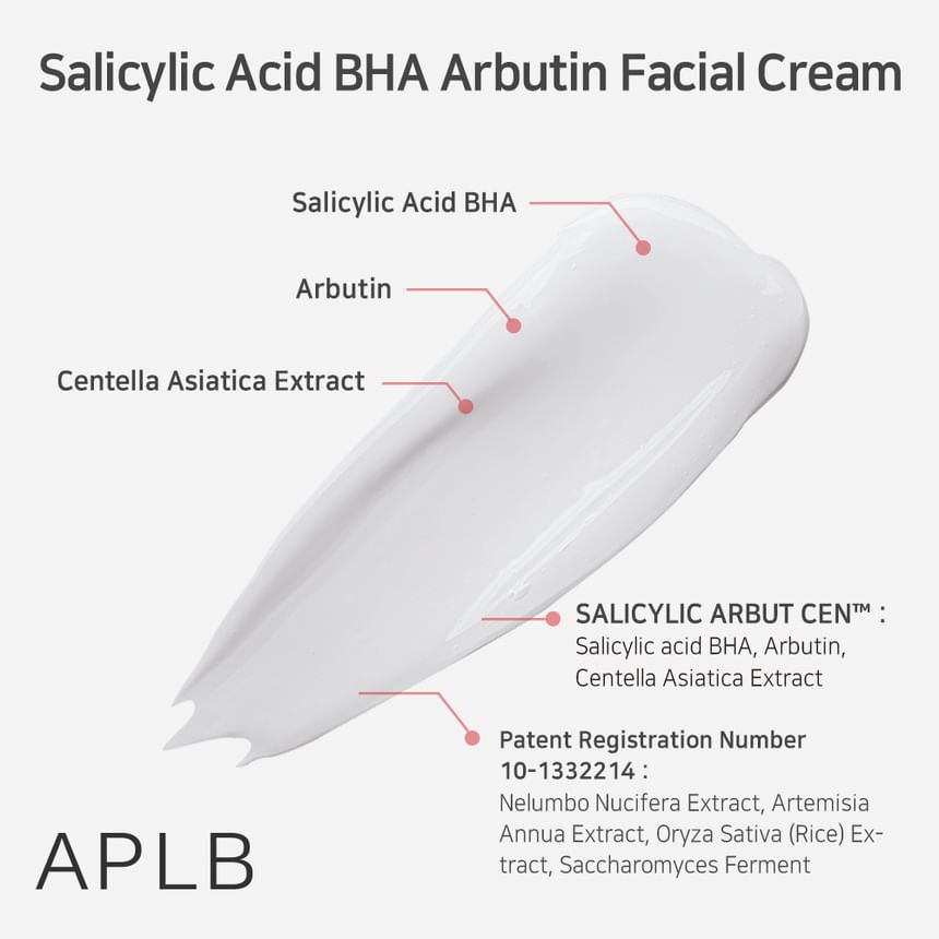 APLB - Salicylzuur BHA Arbutine gezichtscrème