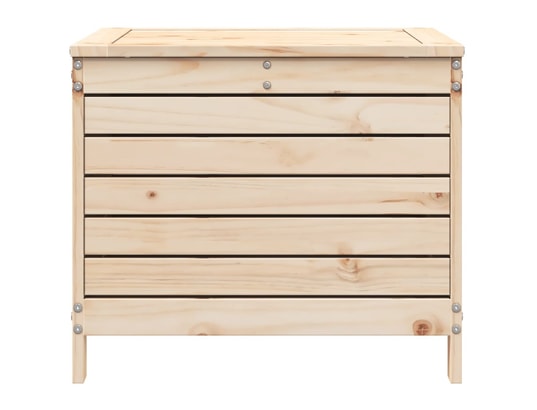 VIDAXL - Pouf Repose-pied de jardin 62x63,5x53,5 cm bois de pin massif