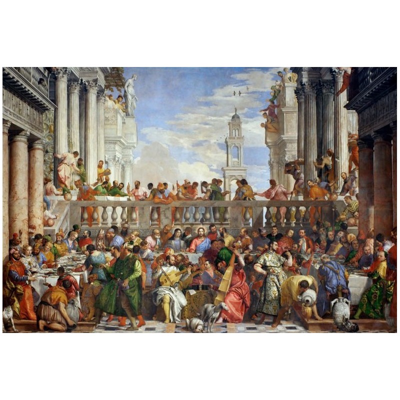 Puzzle 2000 - Veronese - Le nozze di Cana