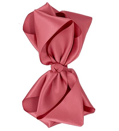 By Stær Taufband m. Schleife - Satin - Dusty Berry