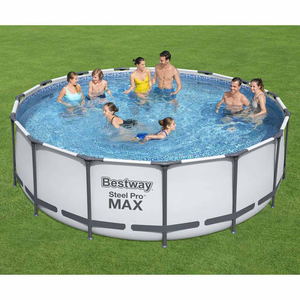 Bestway Steel Pro MAX tuinzwembad, rond, 457x122 cm