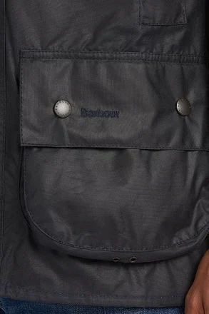 Barbour Bedale Wax Jas Donkerblauw MWX0018-NY91