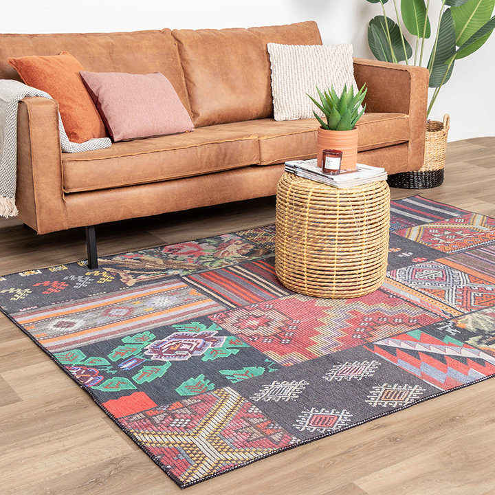 Patchwork vloerkleed - Moods Print