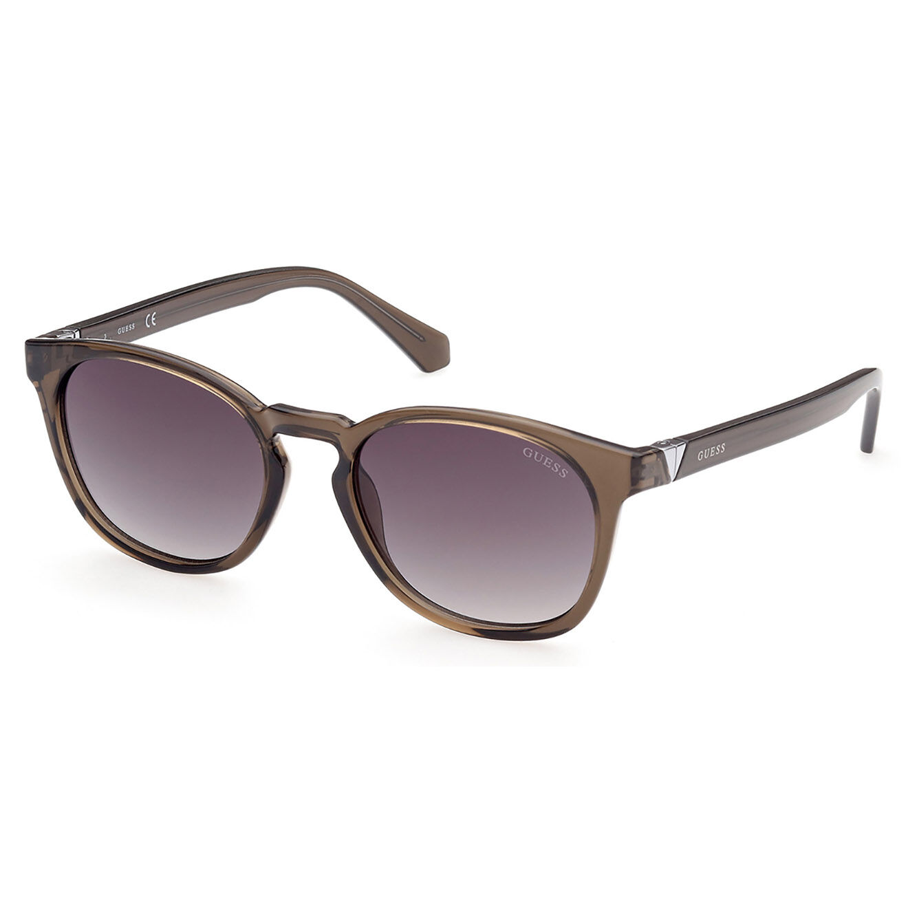 Guess Lunettes de soleil Homme vert brillant