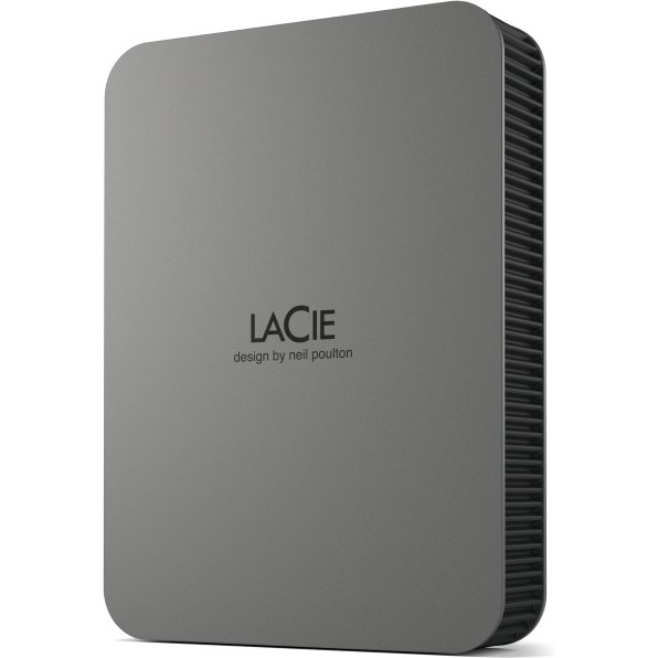 LaCie Mobile Drive Secure disque dur externe 4 To USB Type-C 3.2 Gen 1 (3.1 Gen 1) Gris
