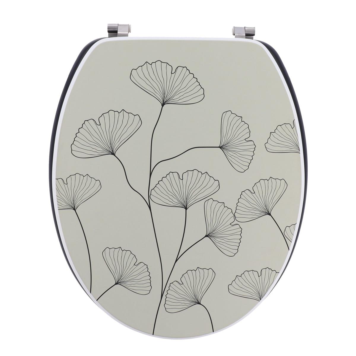 ABATTANT WC 18 POUCES ATTACHES ACIER INOXYDABLE ACTUEL