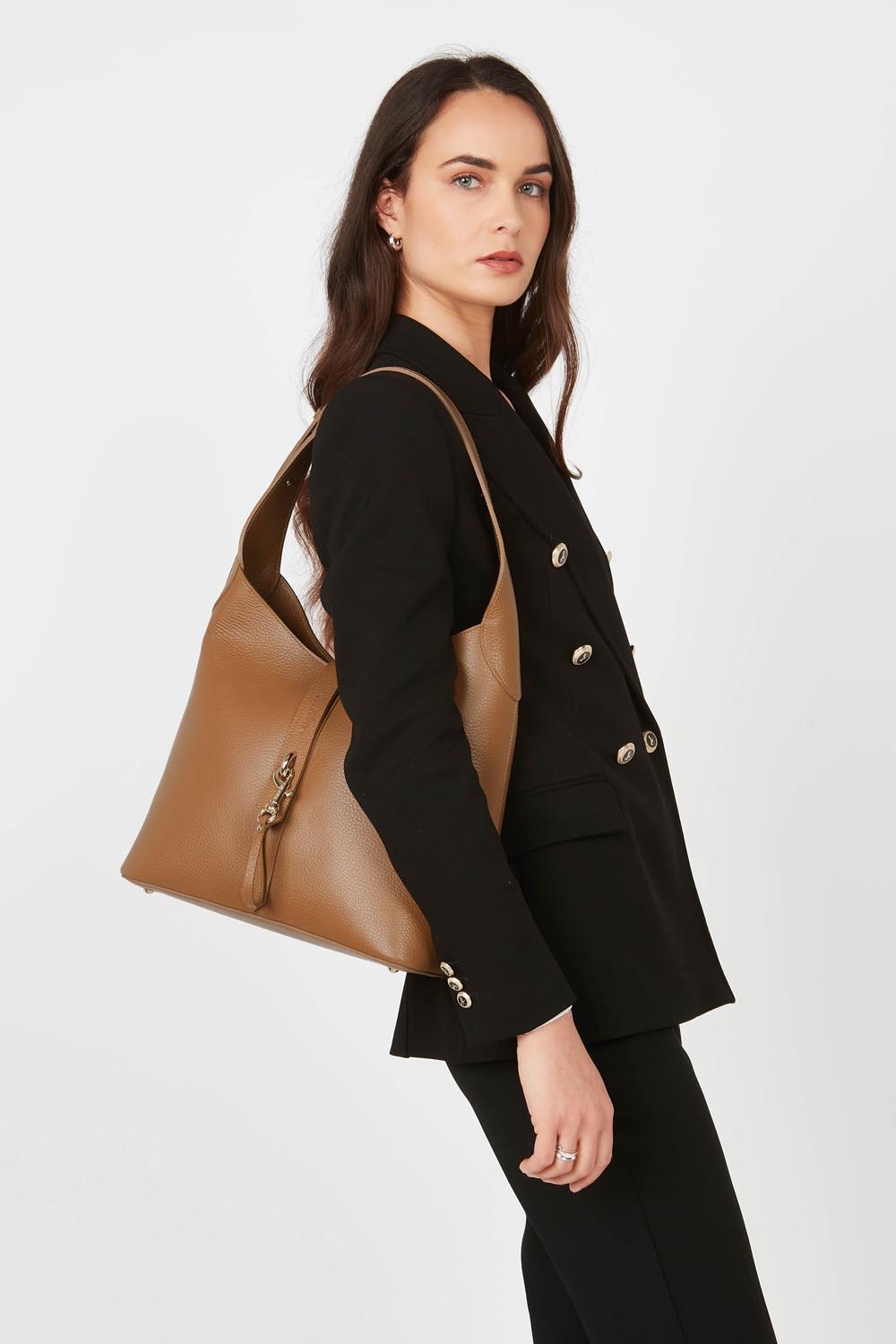 Foulonné Double Hook-Grand sac hobo