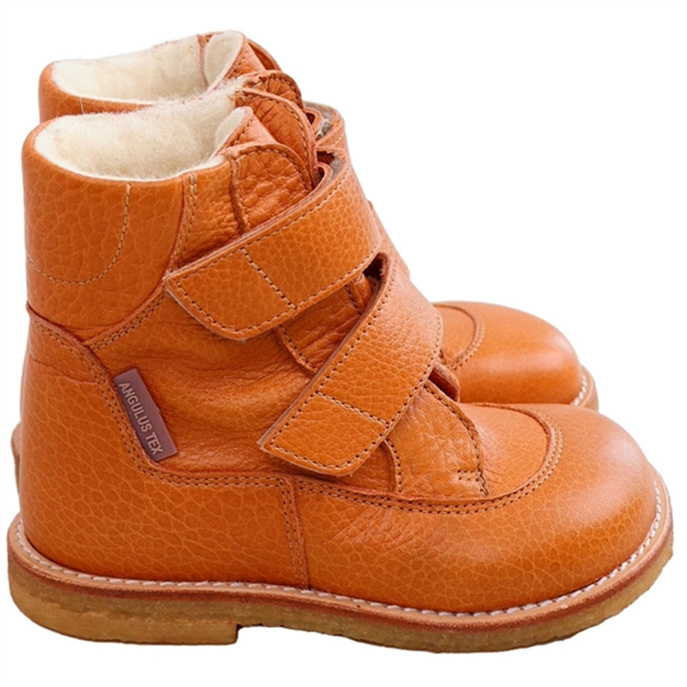 Tex-Støvle Med Velcrolukning Golden Camel