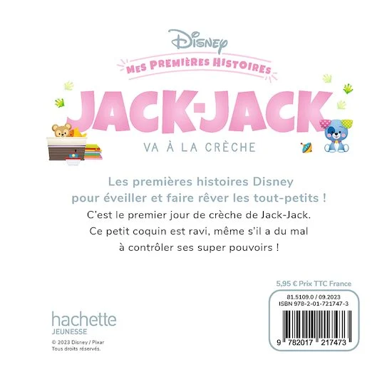 Disney - Mes Premières Histoires - Jack-Jack va à la crèche   de               Hachette Jeunesse Disney