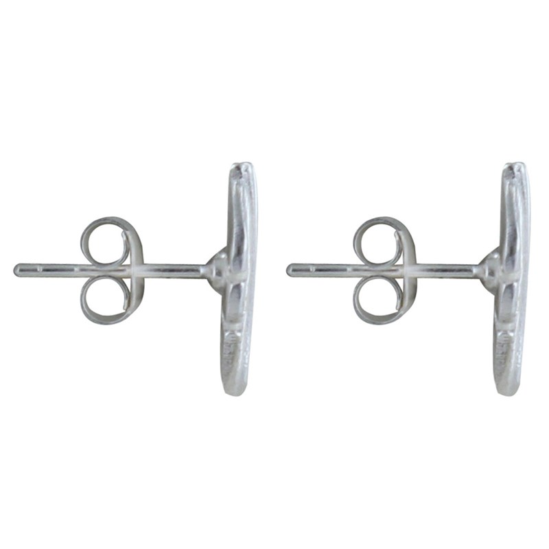 Boucles d'Oreilles Argent Mini Feuilles