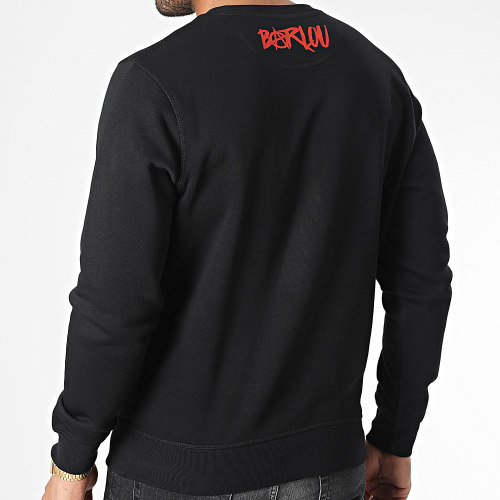 Sweat Crewneck MTM Noir Rouge