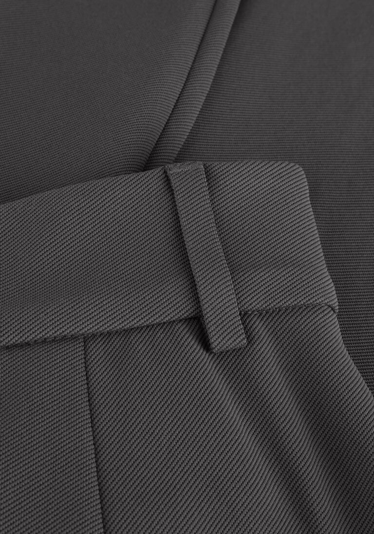 VANILIA grijze vanilia pantalon tailored twill