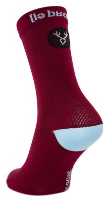 Paire de Chaussettes LeBram Roselend Rouge Prune