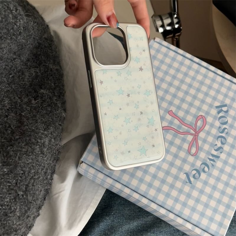 Elliure - Star telefoonhoesje - iPhone 16 Pro Max / 16 Pro / 16 Plus / 16 / 15 Pro Max / 15 Pro / 15 Plus / 15 / 14 Pro Max / 14 Pro / 14 Plus / 14 / 13 Pro Max / 13 Pro / 13 / 13 Mini
