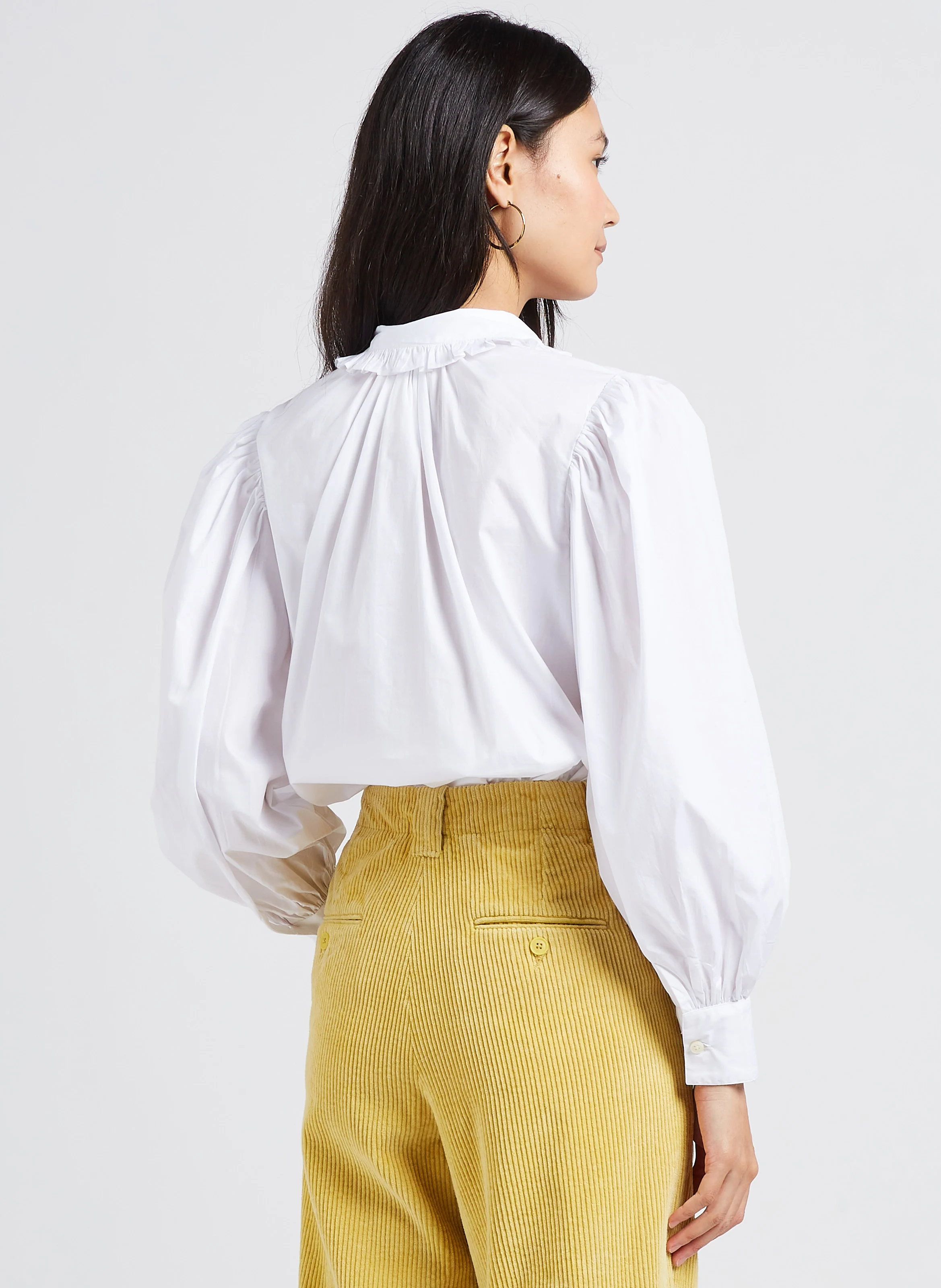 CHAMELI - Chemise ample en coton | Blanc