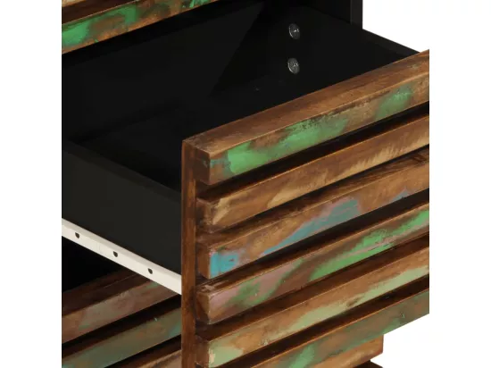 Buffet 40x34x75 cm bois d'acacia massif