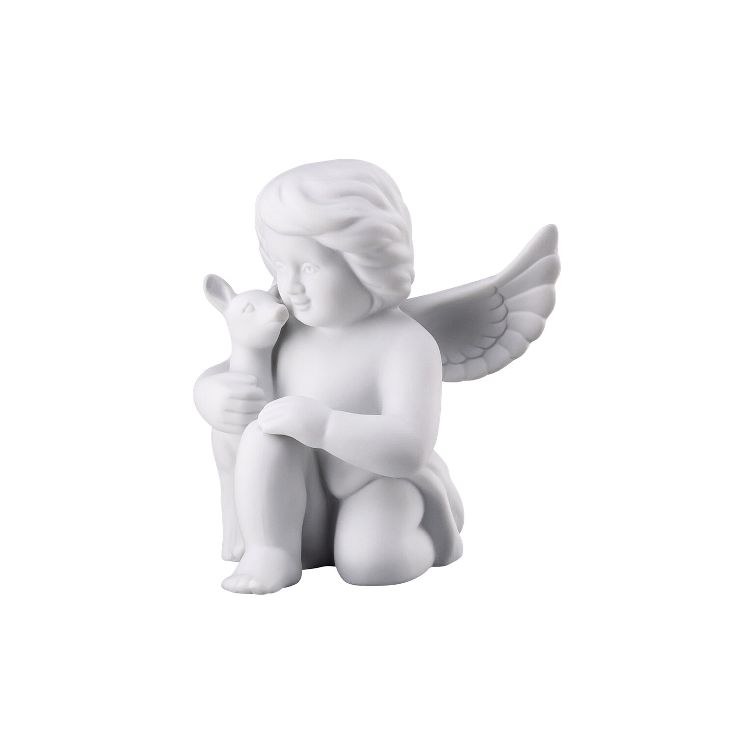 Angels Weiss matt Engel mit Bambi