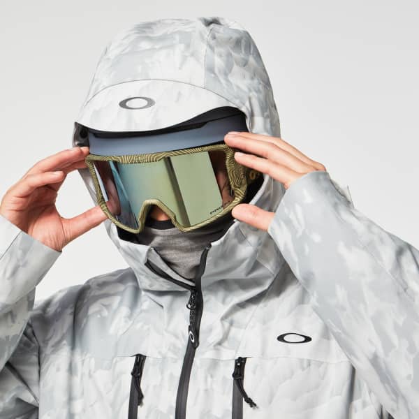 Veste de ski OAKLEY TC EARTH SHELL JKT GREY MOUNTAIN
